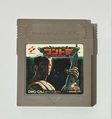 Contra original game boy jpn 