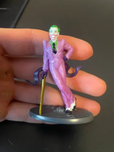 Mini Figura Coringa The Joker DC Comics 7cm - Mattel (Original)