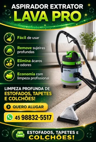 Extratora Higienização Lava Pro