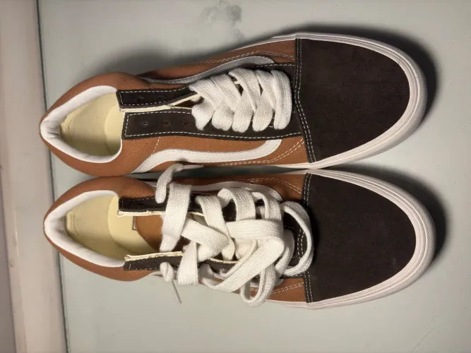 Tênis Old Skool Frayed 2 T Brown Bwn
