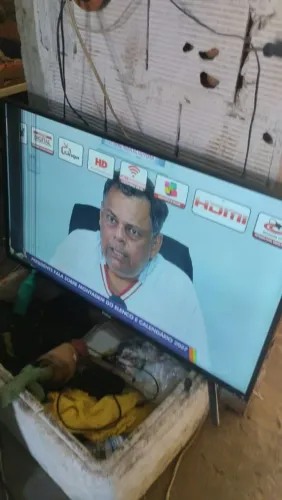 Tv com defeito na tela interfere, pra retirada de peças ou uso