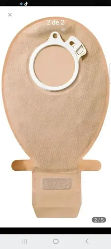 Kit de bolsa de colostomia