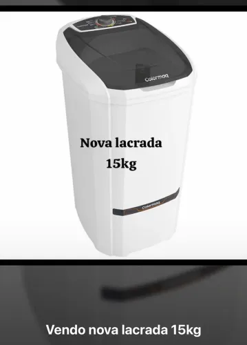 Vendo tanquinho 15 kg automática lacrada