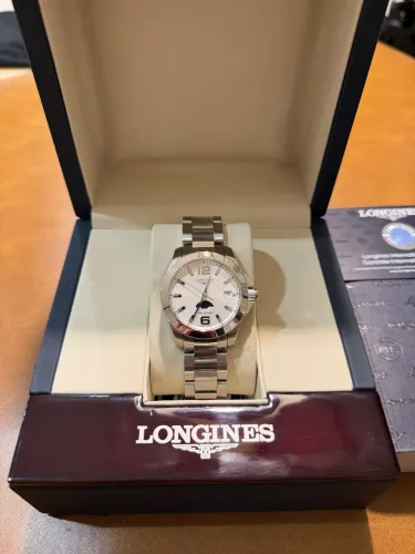 Longines Conquest Moonphase Quartz
