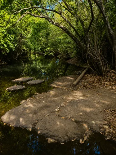 Chácara 22.000 m² à Beira do Córrego - Em Frente ao Morro do Lual - Lajeado-TO