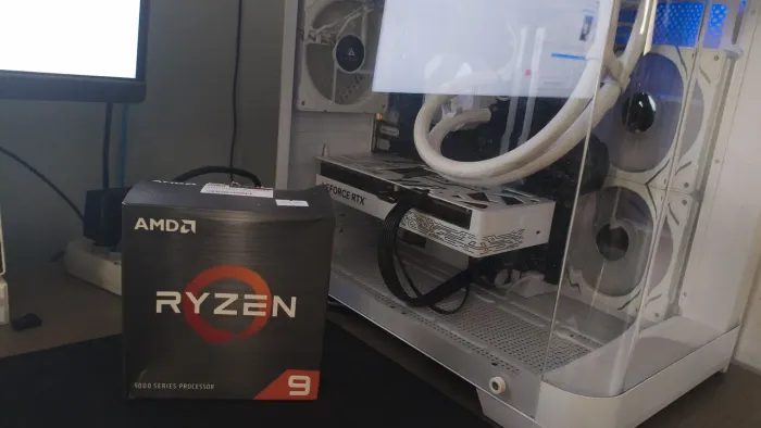 Processador AMD Ryzen 9 5900XT + Water Cooler Moontech Hyperflow 240mm