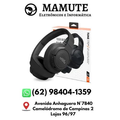 Fone Ouvido Jbl Tune 770nc JBL Headphone Bluetooth Cancela Ruído 