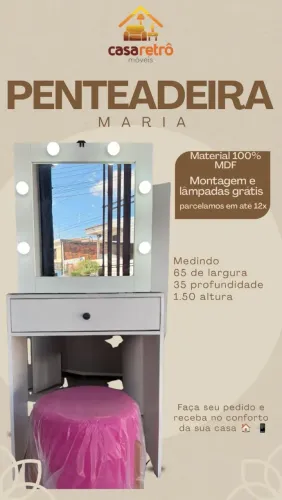 Penteadeira a partir de 450$