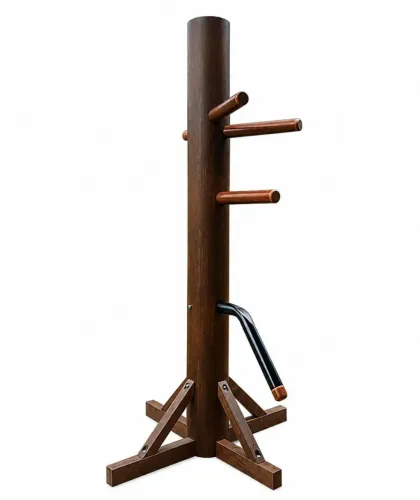 Mudjong Tradicional, Boneco de Madeira, Kung Fu