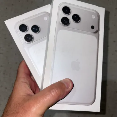 Iphone 17 Pro Max 1TB Cor Silver Lacrados Pronta Entrega !