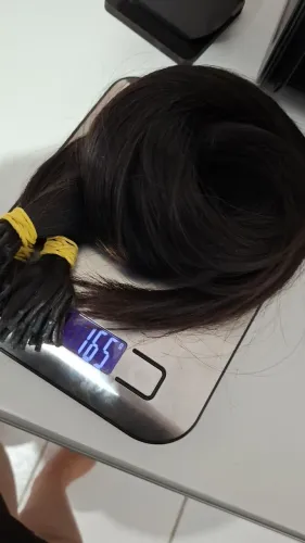 Mega Hair Cabelo Vietnamita - 160 g | 60 cm | Método nó Italiano
