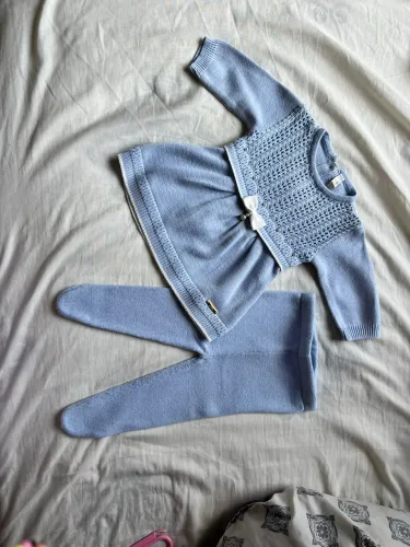 Conjunto tricô RN menina