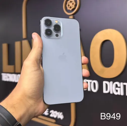LOJA FÍSICA. IPHONE 13 PRO MAX AZUL 512GB | TODO ORIGINAL | PREÇO PRA SAIR HOJE