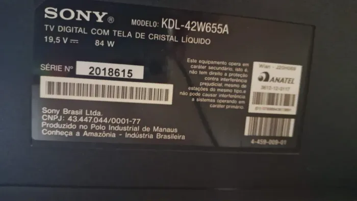 Vende-se TV Sony