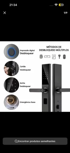 FECHADURA ELETRONICA PORTA DIGITAL