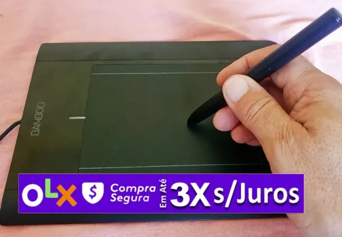 Mesa Digitalizadora (Prancheta) Wacom Bamboo Pen, USB, Novíss, Pouco Uso, Nota, Garantia 