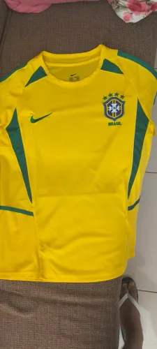 Camisa Brasil penta 2002