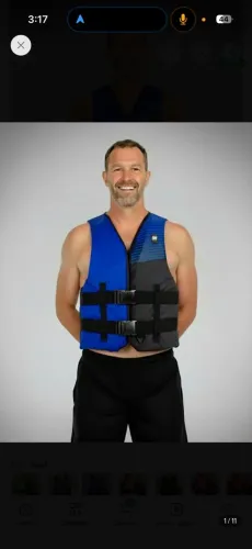Colete Salva Vidas Prolife Hydro Lancha Caiaque Wake Jet Ski