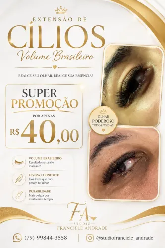 Extensão de cílios