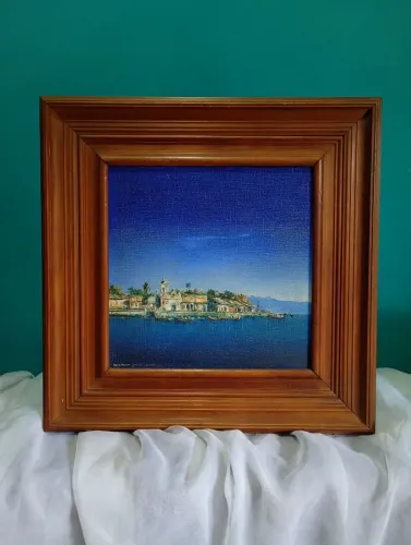 Quadro - O.S.T - Sauro de Col "Noturno na Cidade Colonial"<br>