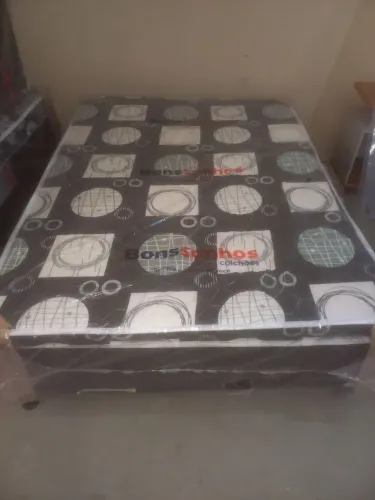 CAMA BOX CASAL, NOVA ZERADA no plastico