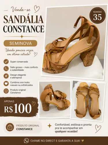 SANDÁLIA CONSTANCE