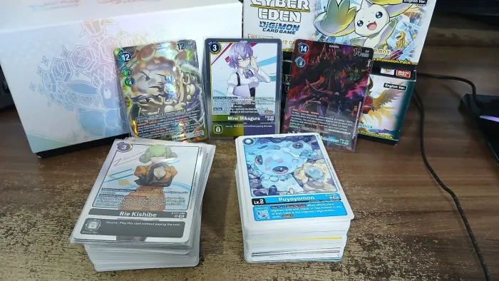 Bulk cartas digimon BT22 e 24 + Arte Alternada