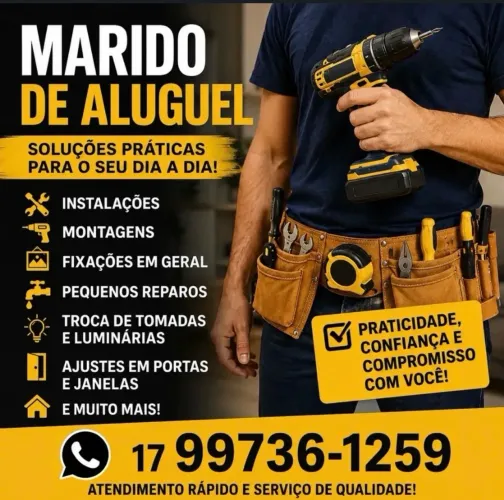 Montador de Móveis e Marido de Aluguel