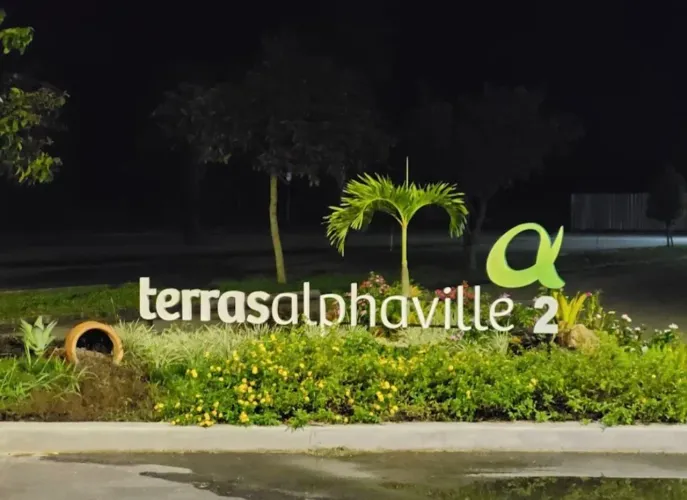 Terreno no Alphaville Maricá 2 | Próximo à portaria | Quitado | 2 muros prontos