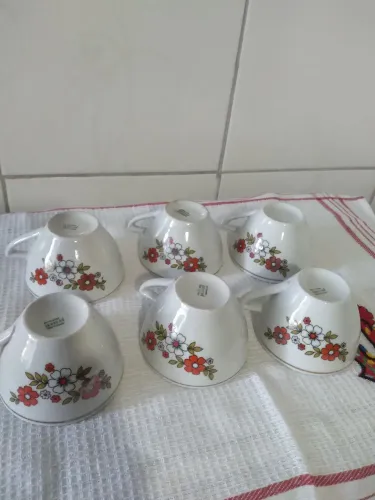 Jogo xicaras de cha Pozzani