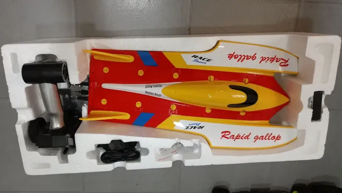 Lancha nautimodelo brushless rc