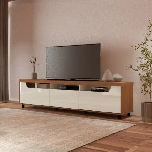 Rack para TV 86 Polegadas | 2 Metros | Tampo 50mm | Entrega Rápida