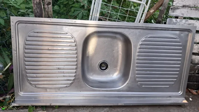Pia de inox 1,40mt