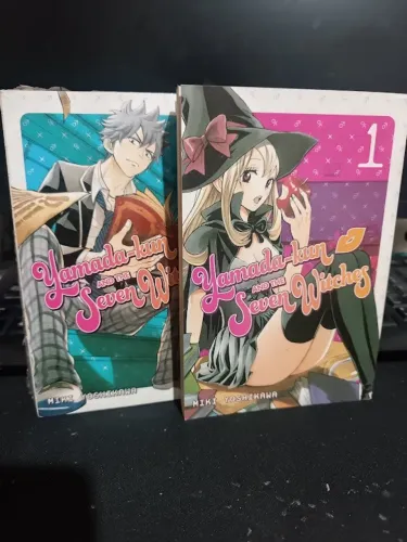 Mangás Yamada-Kun and the Seven Witches em Inglês vol. 1 e 2