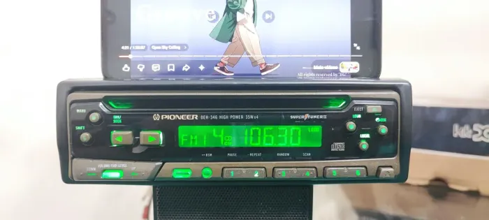 Radio Cd Pioneer Deh-346 C/bluetooth (525/436/515/323/435)