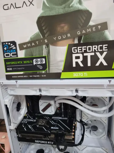 RTX 3070TI Placa de video. Único dono.
