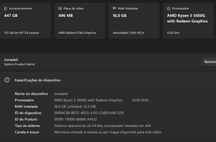 Pc gamer AMD