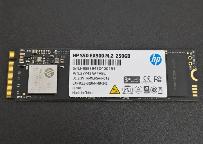 Ssd M.2 nvme 250GB