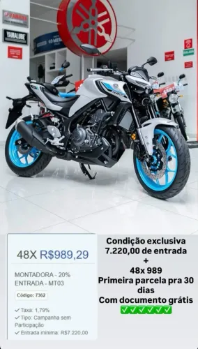 Yamaha MT-03 Connected 321cc ABS 2027