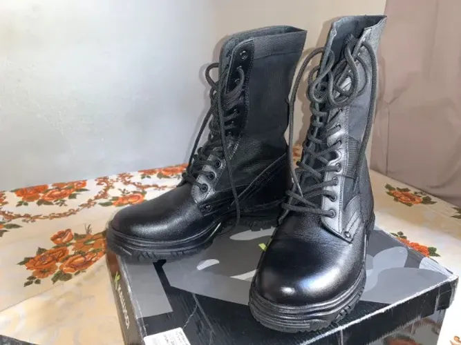Coturno Militar Couro e Lona CCl Especial - Kaluci Tam.: 41