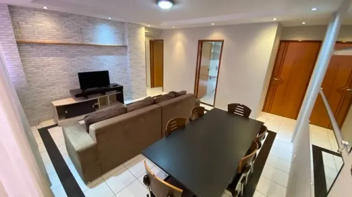Apartamento com 3 dormitórios para alugar, 92 m² - Ed. Taissa - Setor Aeroporto - Goiânia/