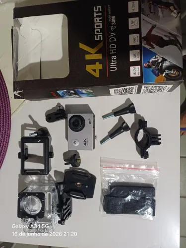 Câmera 4k sports