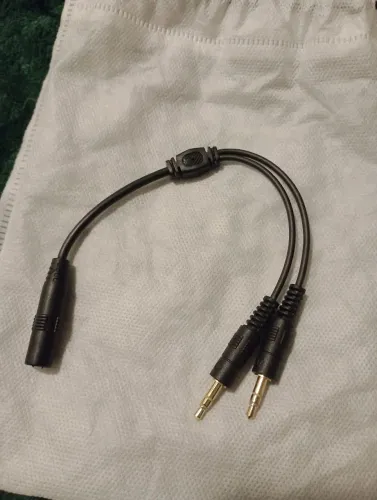 Adaptador Y original - headset Corsair hs35