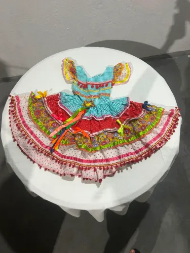 Vestido de quadrilha 
