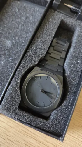 Relogio minimal phantom black