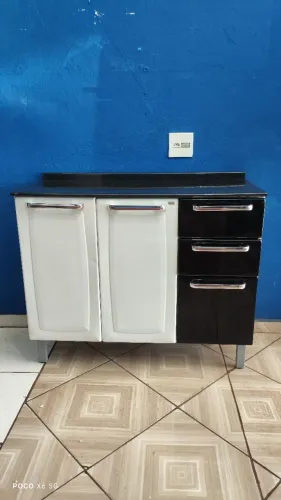 Balcão de Cozinha de Aço Itatiaia