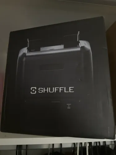 Máquina Profissional de Contar Dinheiro SHUFFLE | Detector de Notas Falsas + Multi-Moeda 