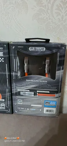 Cabo tipo C nas duas pontas