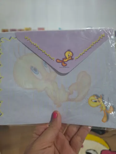 Papel de carta piu piu anos 90 Looney Toones