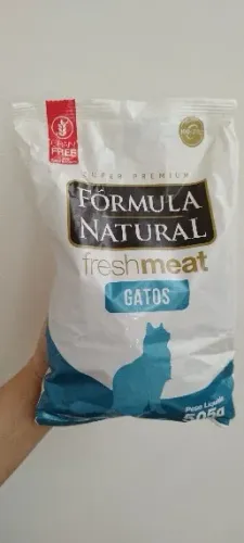 Ração Fórmula Natural Fresh Meat para Gatos Castrados Sabor Carne 505g